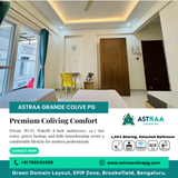 A productive lifestyle begins with a comfortable living environment.