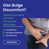 Non-invasive disc care requires precision and monitoring.