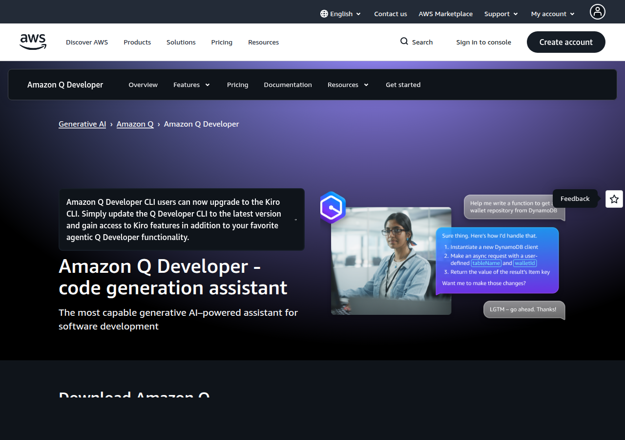 Amazon Q Developer AI 코딩