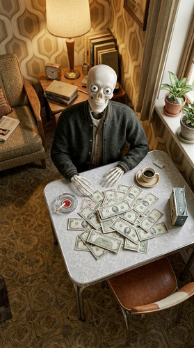 Create a shot of the skeleton character sitting in c7381cfb9a.jpg