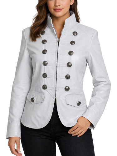 Ladies Steampunk Style Leather Jacket 1.png