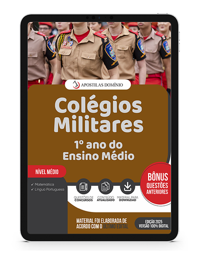 Capa Dominio Colegio Militar 1º ano do Ensino Médio.png
