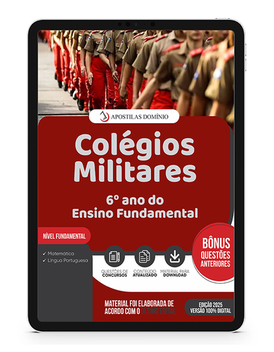 Capa Dominio Colegio Militar 6º ano do Ensino Fundamental.png