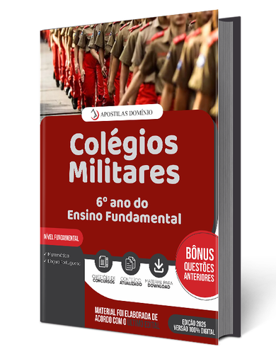 Capa Dominio IMP Colegio Militar 6º ano do Ensino Fundamental.png