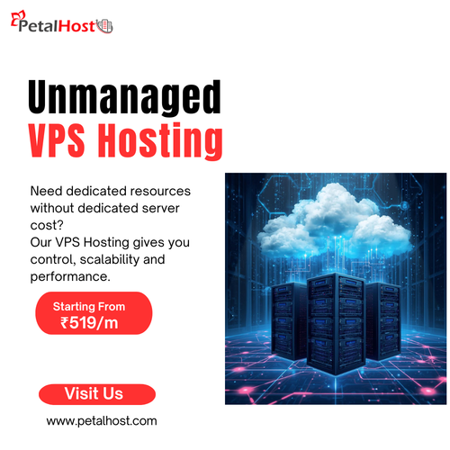 PPowerful Unmanaged VPS Hosting – Full Control, Maximum Performance | PetalHost.png