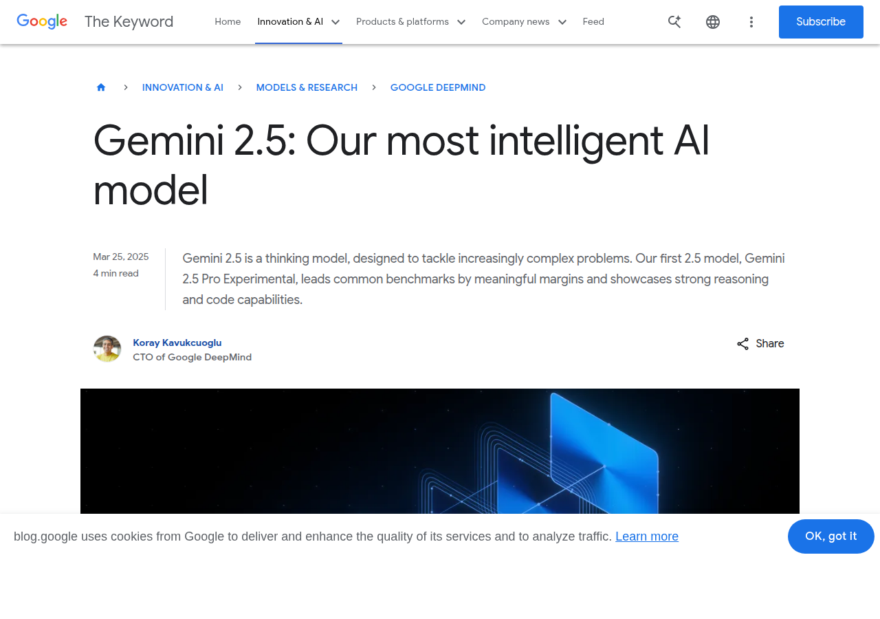 Google Gemini 공식 블로그
