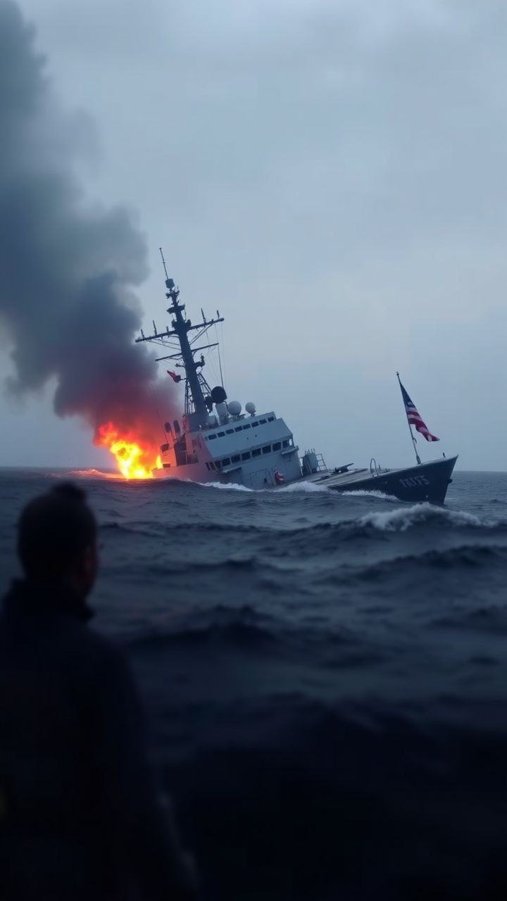 Sri Lanka rescues 32 sailors from sunk Iranian warship