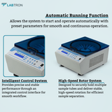 Gel Card Centrifuge LGCC-A10 - Blood Bank Centrifuge