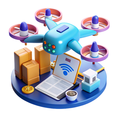 vecteezy drone delivery system efficient package transport via 54586900.png