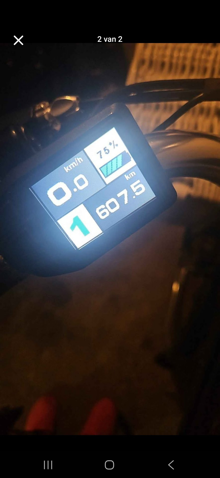 Aangeboden zo goed als nieuwe dames E-bike