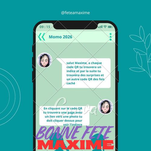 Teal and White Floral Minimalist Message Conversation Instagram Post.jpg