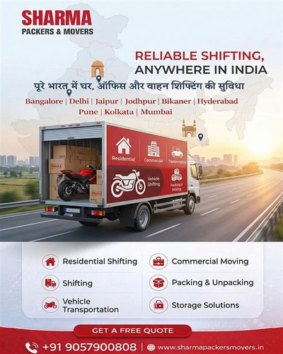 Reliable Packers & Movers in India | Sharma Packers & Movers.jpg