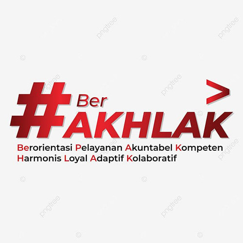 Logo Dan Tagline Berakhlak Kemenpanrb Png Vector, Logo Berakhlak, Logo Berakhlak Png, Logo Berakhlak.jpg