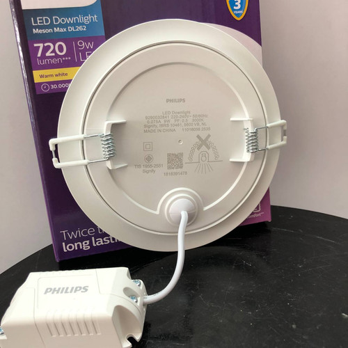 Den downlight am tran LED Philips DL262 9W 3000K D125 720lm (2)