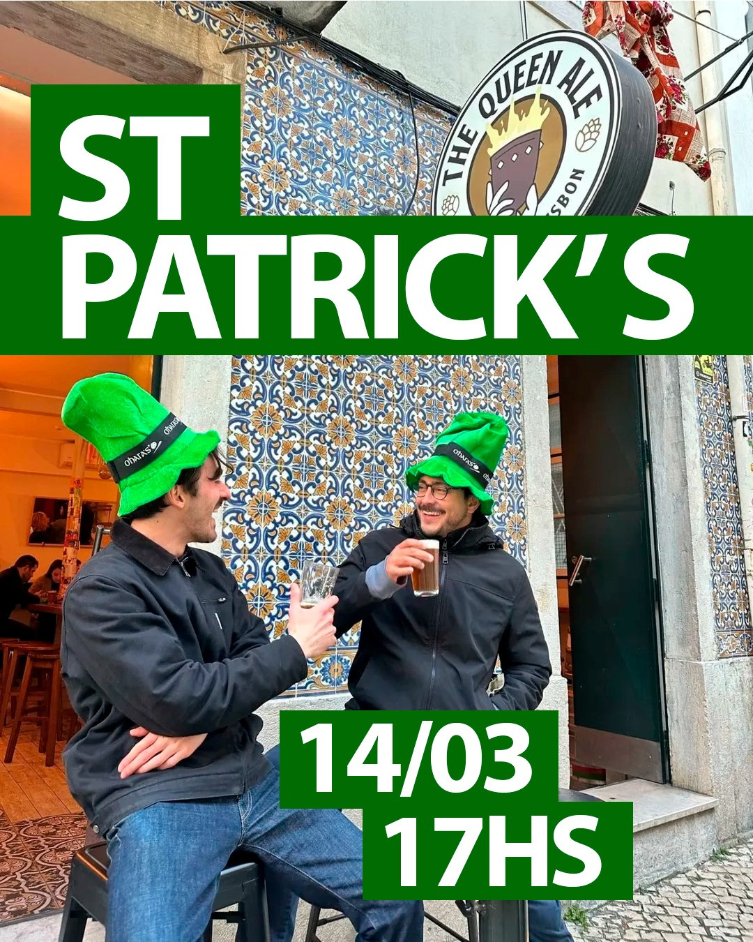 St Patricks Day at Queen Ale