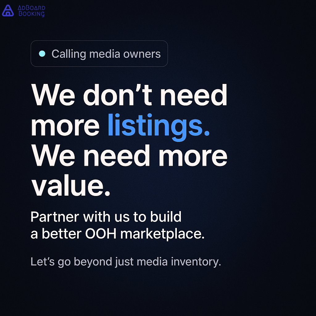 Outdoor Advertising Marketplace