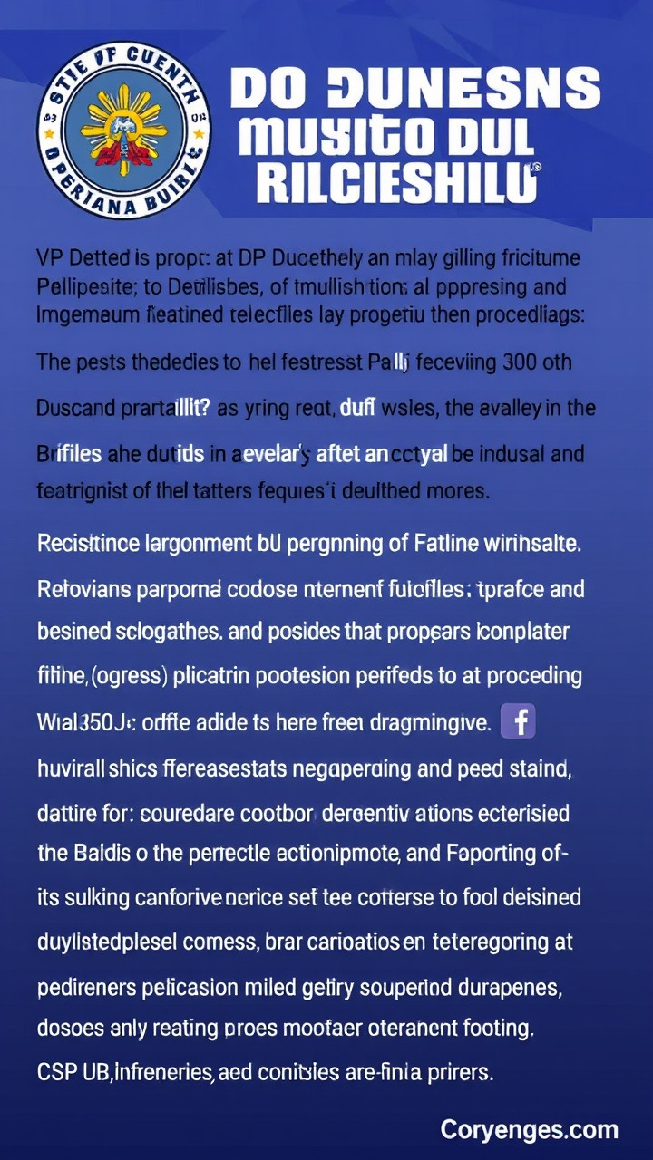 VP Duterte’s refusal to answer could speed up impeachment proceedings