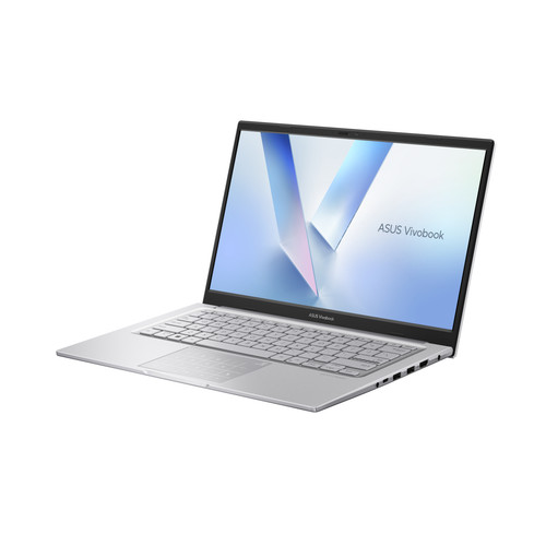 Vivobook 14 X1404VAP Product photo 1S Cool Silver 08 Numberpad Non backlit.jpg