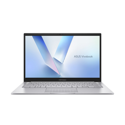 Vivobook 14 X1404VAP Product photo 1S Cool Silver 05 Numberpad Non backlit.jpg