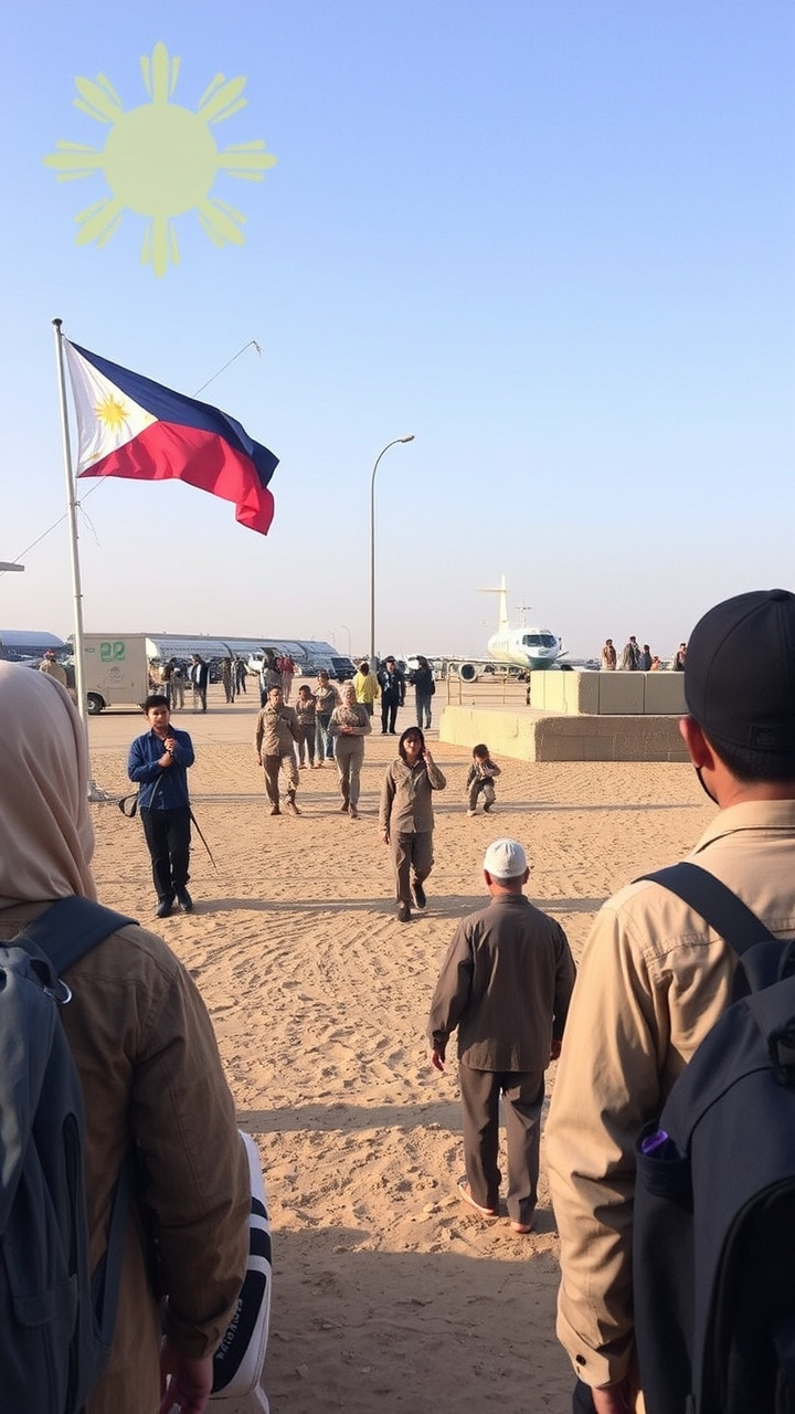 More than 1,600 Filipinos in Middle East return amid war