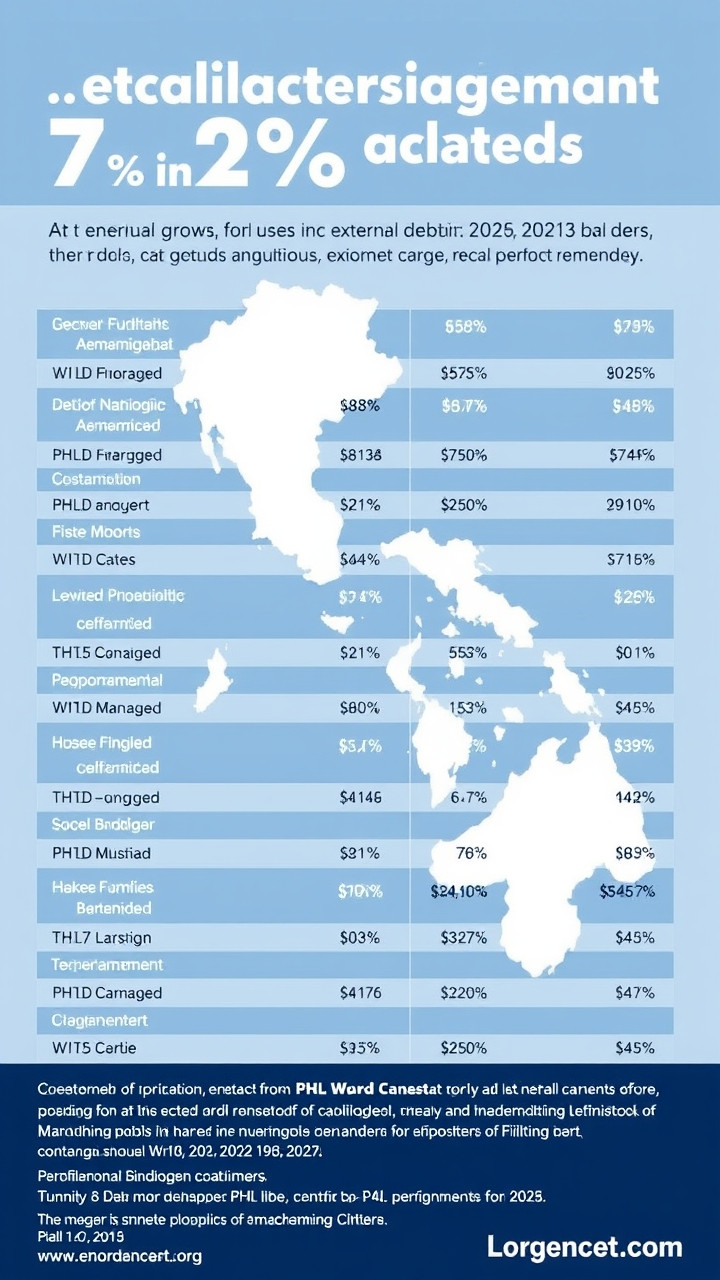 PHL external debt grows 7.3% in 2025