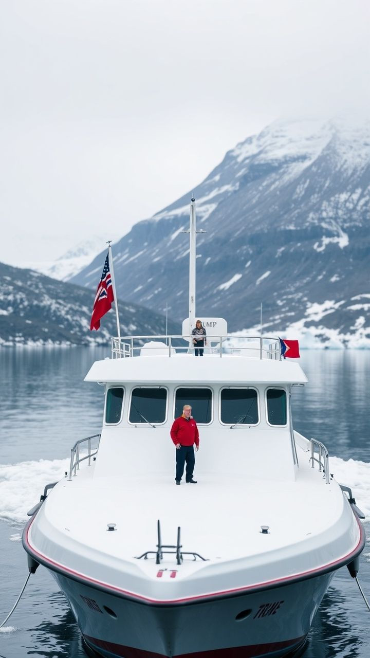 Trump says sending hospital boat to Greenland