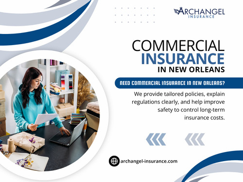 Urban density, foot traffic, property exposure, and liability trends differ between areas. Coverage structured around Commercial Insurance New Orleans risks may overlook suburban property or operational nuances in Metairie. Likewise, policies designed for Metairie may not fully account for city-based exposure under Commercial Insurance in New Orleans environments.

Official Website - https://archangel-insurance.com/commercial-and-workers-compensation/

Find Us On Google Map - https://maps.app.goo.gl/PyJzYTFJGUZeEwPBA

Contact Us - 
Address - 3527 Ridgelake Dr STE 200, Metairie, LA 70002, United States
Phone No - +1 (504) 290-0650

Read Our Blogs - 
https://archangelinsurance.wixsite.com/archangelinsurance/post/business-auto-insurance-new-orleans
https://medium.com/@archangelinsurance/commercial-insurance-metairie-a58a20e79240
https://archangelinsurance.bcz.com/2026/02/10/cheapest-insurance-metairie-la/

More Links -
https://www.intensedebate.com/profiles/archangelinsurance
https://vimeo.com/archangelinsurance
https://www.blurb.com/user/archangelins