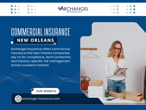 Failing to align insurance with these requirements can stall projects or invalidate contracts. This is a common issue for businesses relying on generic Commercial Insurance New Orleans policies without local customization.

Official Website - https://archangel-insurance.com/commercial-and-workers-compensation/

Find Us On Google Map - https://maps.app.goo.gl/PyJzYTFJGUZeEwPBA

Contact Us - 
Address - 3527 Ridgelake Dr STE 200, Metairie, LA 70002, United States
Phone No - +1 (504) 290-0650

Read Our Blogs - 
https://site-og6inoeoy.godaddysites.com/f/commercial-insurance-metairie
https://archangelinsurance.wixsite.com/archangelinsurance/post/business-auto-insurance-new-orleans
https://archangelinsurance.tumblr.com/post/808135776931053568/cheapest-insurance-new-orleans

More Links -
https://archangelinsurance.quora.com/
https://myanimelist.net/profile/insuranceinla
https://hopp.bio/archangelinsurance
