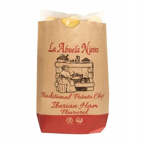 La Abuela Nieves hiszpanskie chipsy o smaku szynki iberyjskiej 150g.jpg