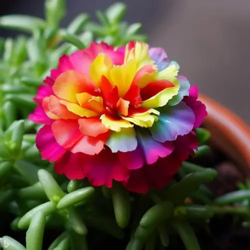 200 portulaca flower seeds for planting for kitchen garden suaa original imah4zgtybttz3cs.4