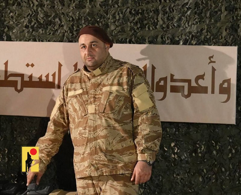 حزب الله ينشر صور الشهيد القائد في حزبه حسين محمد ياغي، الذي ارتقى بقصف الاحتلال في البقاع اللبناني، مساء أمس....