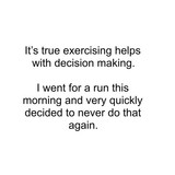 running