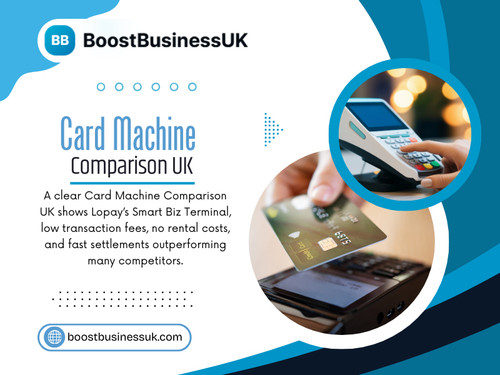 When reviewing options during a Card machine comparison UK, it is easy to focus on transaction fees and contract terms. While those are important, operational efficiency plays an equally vital role.

Read Our Blog: 
https://boostbusinessuk.mystrikingly.com/
https://6994128b40989.site123.me/blog/lopay-merchant-account
https://boostbusinessuk.bcz.com/

More Links:
https://heylink.me/boostbusinessuk/
https://translate.jellyfin.org/user/boostbusinessuk/
https://www.flickr.com/people/boostbusinessuk/