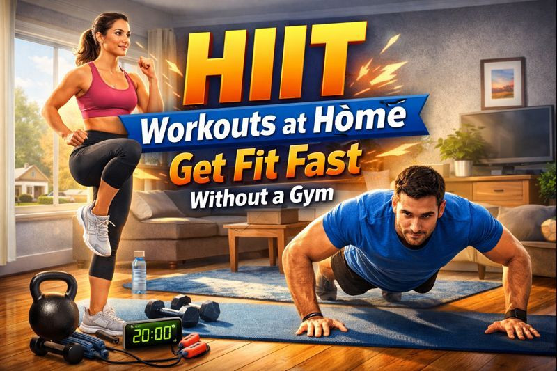 HIT Workouts at Home: Get Fit Fast Without a Gym