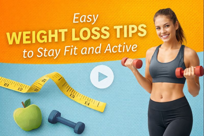 Easy Weight Loss Tips to Stay Fit and Active