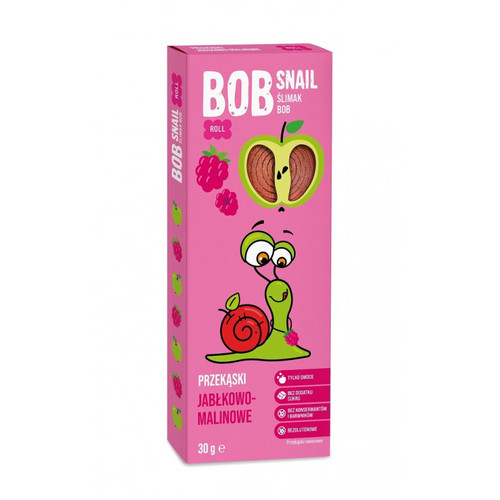 przekaska jablko malina bez dodatku cukru bezglutenowa 30 g bob snail.jpg