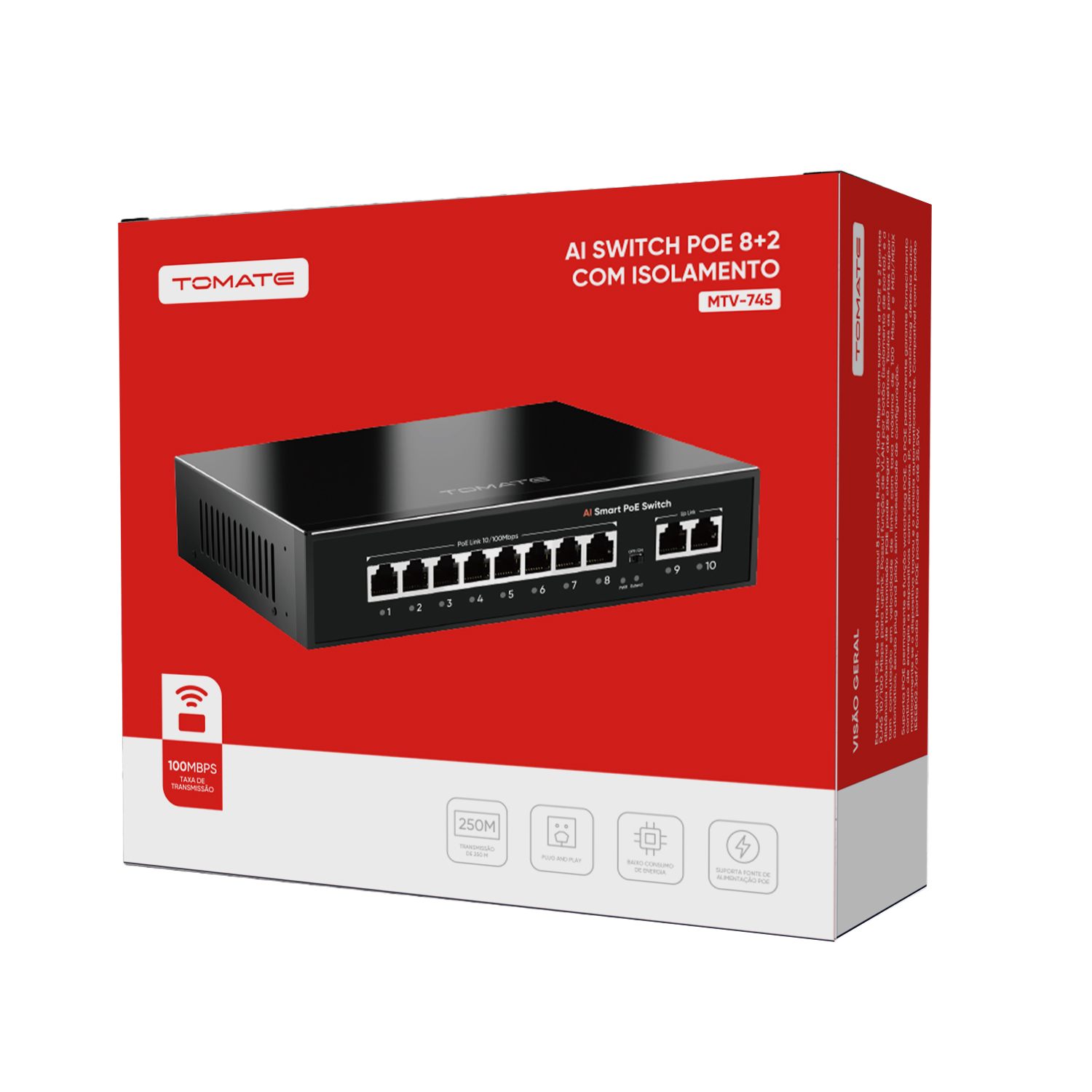 Ai Switch Poe 8+2 - miniatura 2