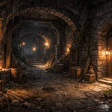 dungeon passage