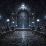 underground gate