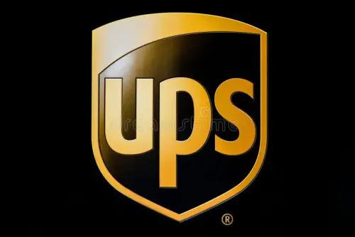 ups logo new york april one their trucks 93709604.webp
