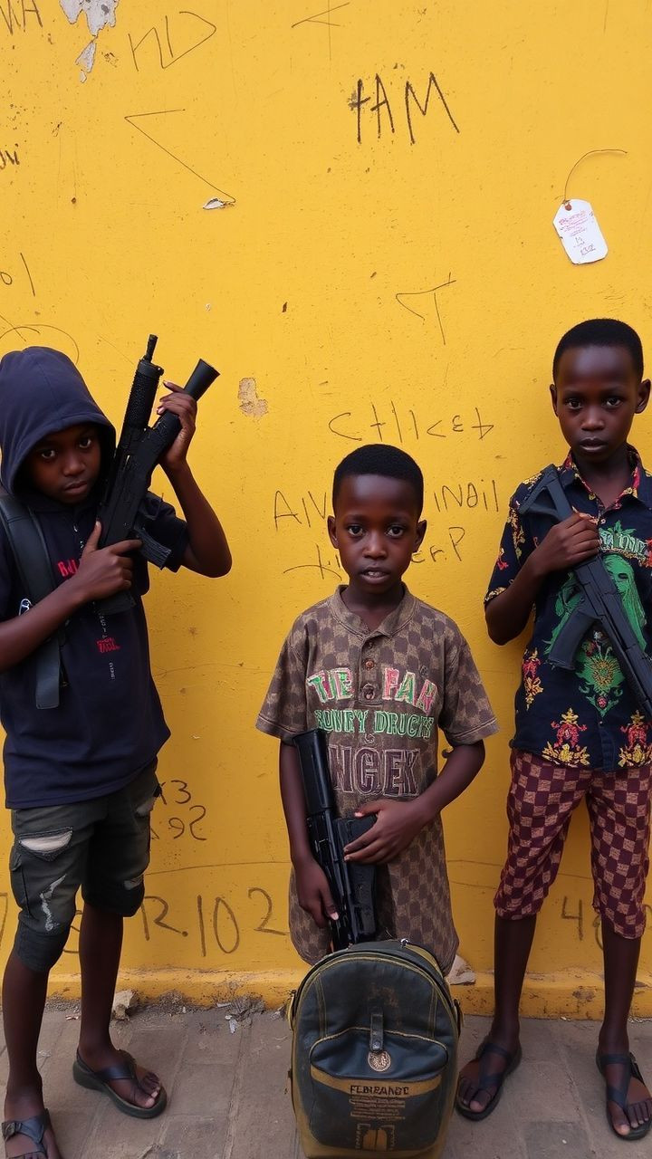 Guns, fashionable clothes and death threats How gangs in Haiti ensnare children