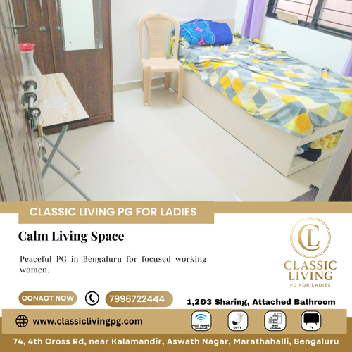 Our ladies PG in Bengaluru ensures calm surroundings ideal for working women..png