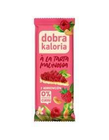 baton a la tarta malinowa z nerkowcow 35 g dobra kaloria.png