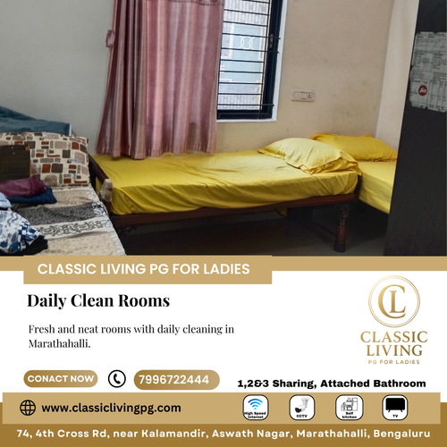 Choose a clean ladies PG in Marathahalli for peaceful living and better comfort..png