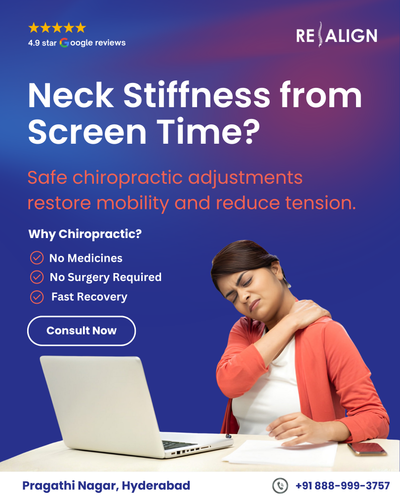 Digital strain is a major contributor to neck discomfort.