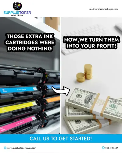 Turn surplus printer supplies into real money fast and hassle free!.webp