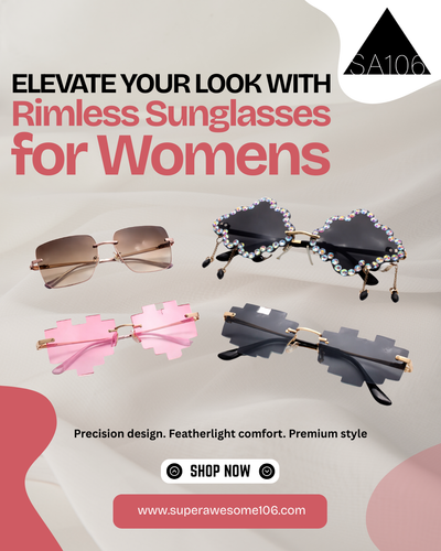 Rimless Sunglasses for Womens Lightweight Stylish 2026 Guide.png
