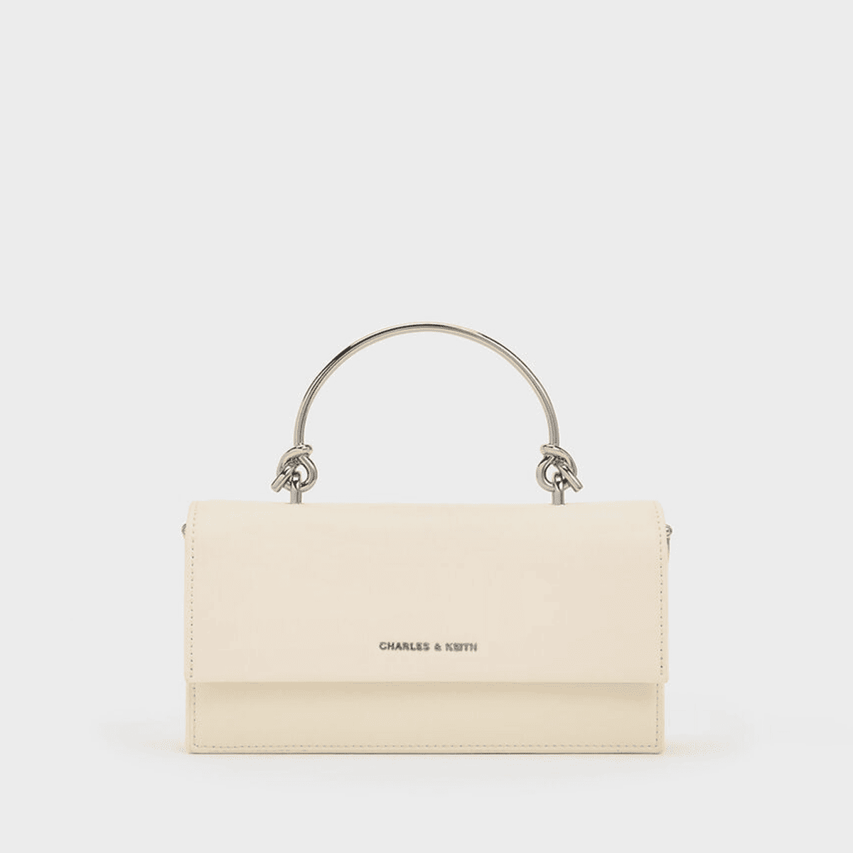 Túi xách chữ nhật Kristine - Màu Kem