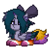 pony town Cel  boop lie blinking padded 4x.gif