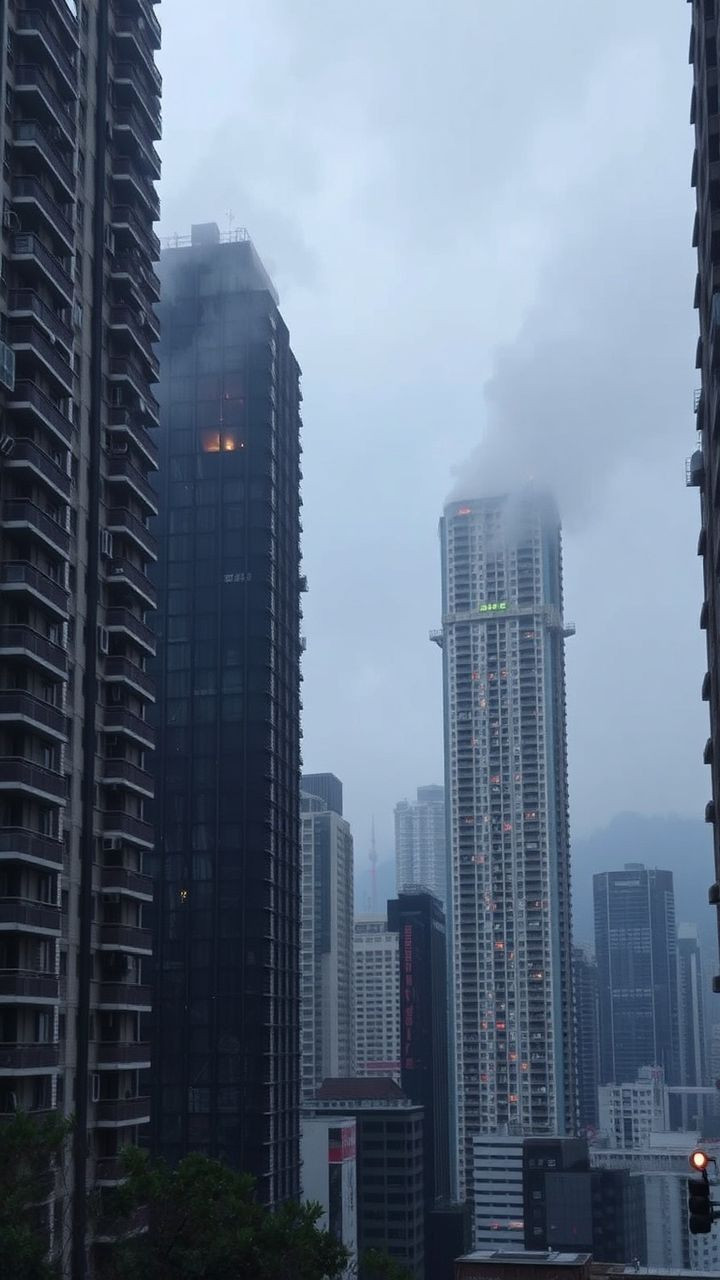 ​HK plans buying high-rise houses destroyed by fire